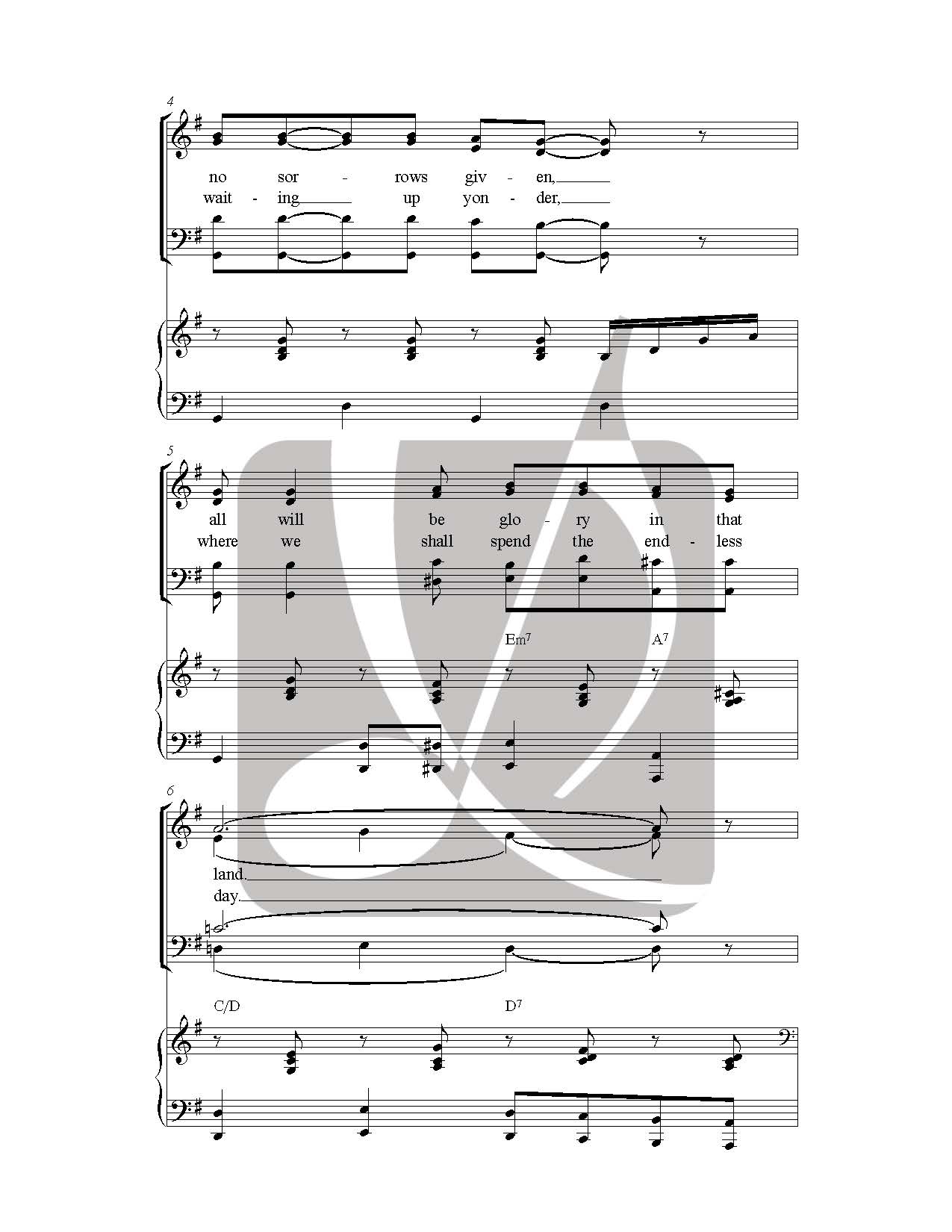 Tears in Heaven (Sheet Music) Pop Choral Series (8202070) by Hal Leonard